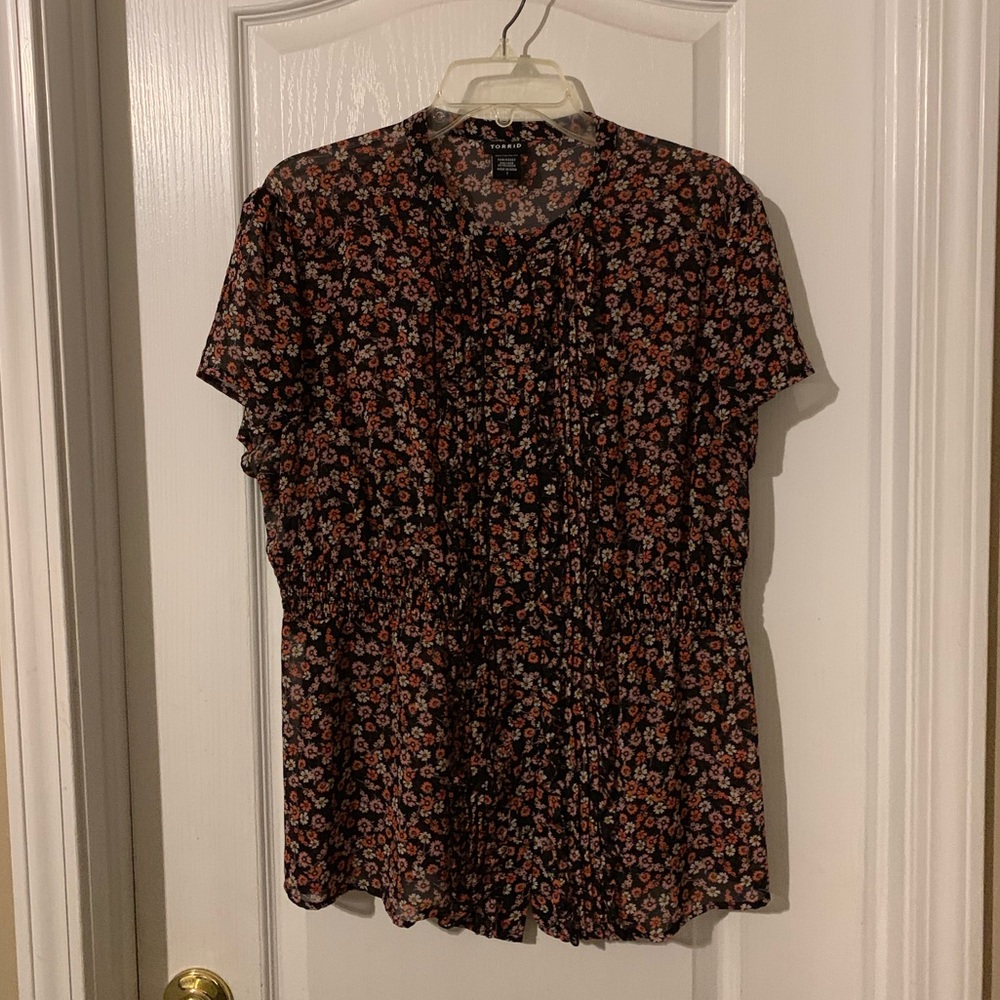 Torrid fringe top